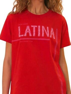 FARM Rio Red LATINA Graphic Tee